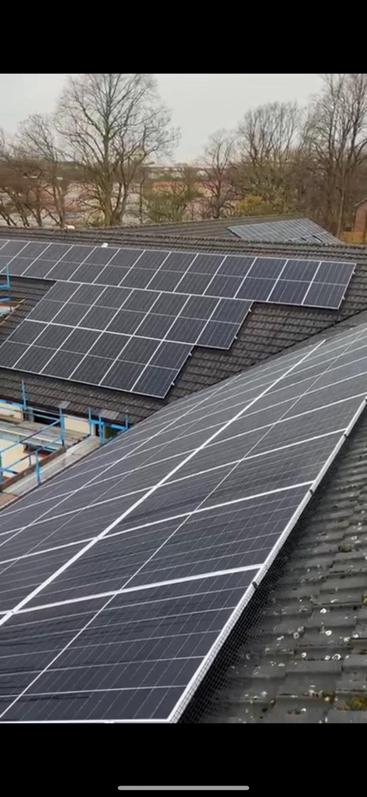 Springboig Care Centre solar installation by Sol4r Energy