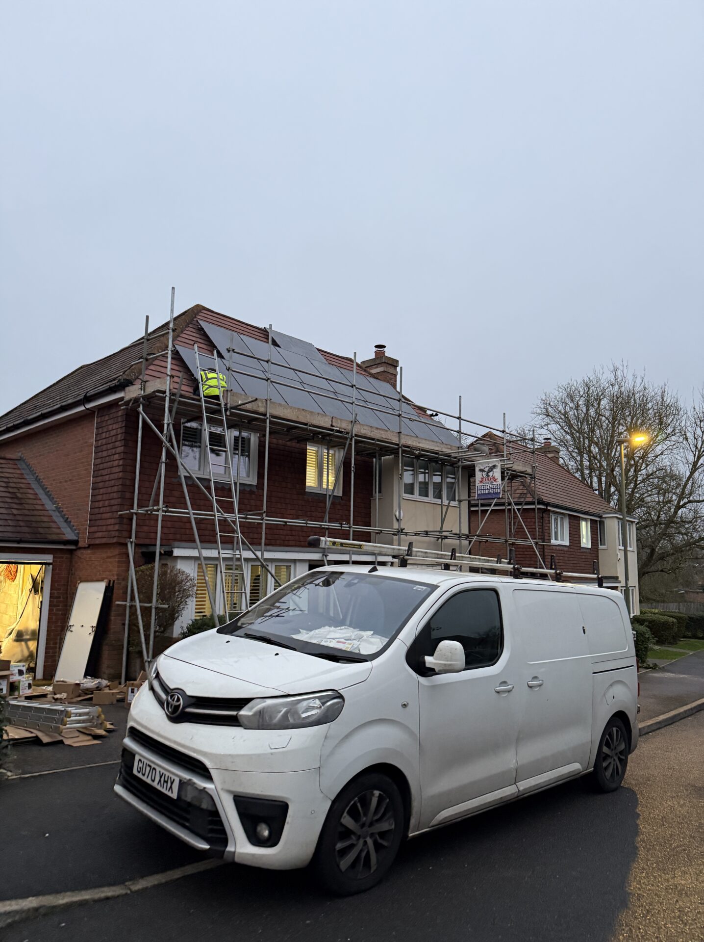 Solar System Installation in Epsom